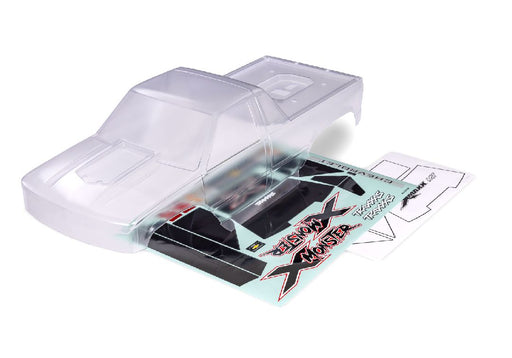 TRA7697 Traxxas Body, X-Maxx MT Chevy GMT400 CK Clear