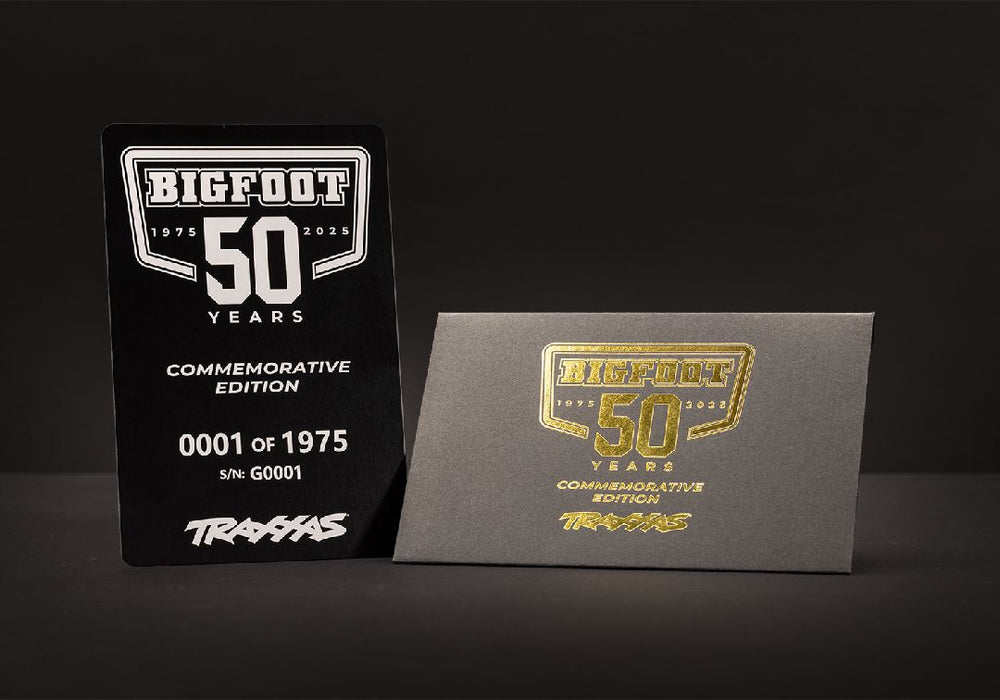 TRA77136-4 Traxxas X-Monster Bigfoot 50th Brushless 4x4 RTR ( ONLY LIMITED TO 100 IN CANADA )