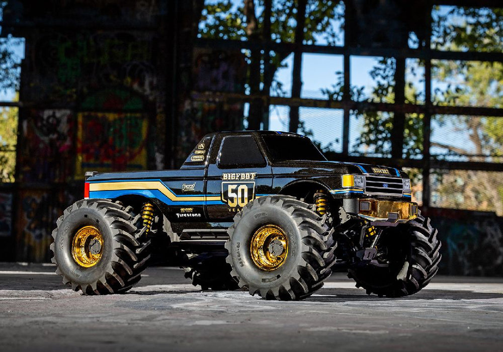 TRA77136-4 Traxxas X-Monster Bigfoot 50th Brushless 4x4 RTR ( ONLY LIMITED TO 100 IN CANADA )
