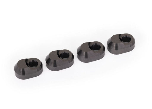TRA7743-GRAY Traxxas Suspension Pin Retainer 6061-T6 Aluminum (Gray) (4)