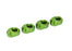 TRA7743-GRN Traxxas Suspension Pin Retainer 6061-T6 Aluminum (Green) (4)