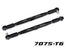 TRA7748-BLK Traxxas Toe Links X-Maxx (Tubes Blk 7075-T6 AL) (2) Assembled