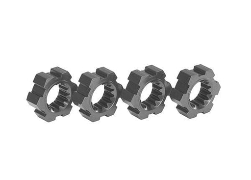 TRA7756-GRAY Traxxas Wheel Hubs Hex Aluminum (Gray) (4)