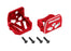 TRA7760-RED Traxxas Motor Mounts 6061-T6 Aluminum (Red) (Front & Rear)