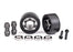 TRA7775A Traxxas Wheels, Wheelie Bar, 6061-T6 Aluminum (Dark Titanium)(2)
