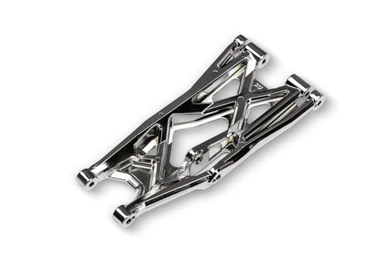 TRA7830-CHRM Traxxas Suspension arm, chrome, lower (right, heavy duty (1)