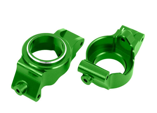TRA7832-GRN Traxxas Caster Blocks (C-Hubs) 6061-T6 Aluminum (Green) L&R