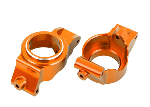 TRA7832-ORNG Traxxas Caster Blocks (C-Hubs) 6061-T6 Aluminum (Orange) L&R