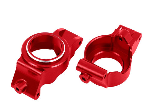 TRA7832-RED Traxxas Caster Blocks (C-Hubs) 6061-T6 Aluminum (Red) L&R