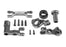 TRA7843-GRAY Traxxas Steering Bellcranks (L&R)/Draglink(6061-T6 AL Gray)(XRT)
