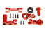 TRA7843-RED Traxxas Steering Bellcranks (L&R)/Draglink (6061-T6 AL Red)(XRT)