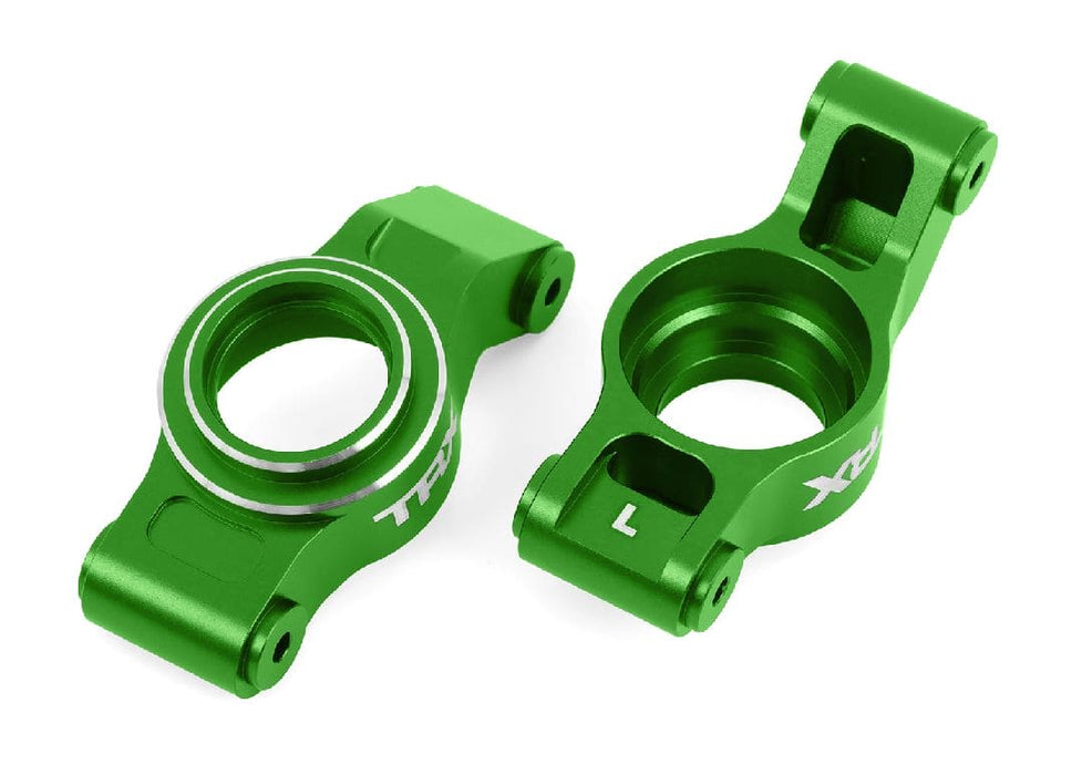 TRA7852-GRN Traxxas Carriers Stub AxLe (Green 6061-T6 Aluminum) (L&R)