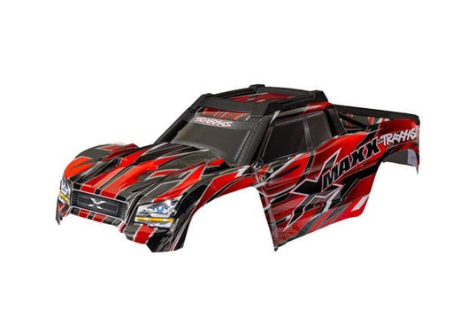 TRA7867-RED Traxxas Body, X-Maxx, red (painted, decals applied)