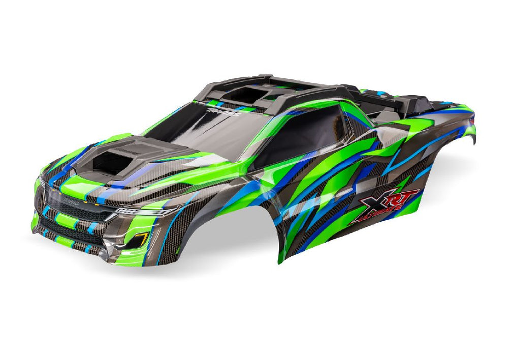 TRA7891-GRN Traxxas Body, XRT Ultimate, green (painted, decals applied)