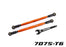 TRA7897-ORNG Traxxas Toe Links Front (Tubes Orange 7075-T6 Aluminum) (2)