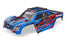 TRA7936-BLUE Traxxas Body, X-Maxx Ultimate, blue (painted, decals applied)