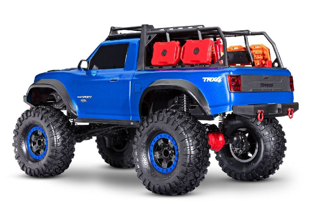TRA82044-4BLUE Traxxas TRX-4 Sport - High Trail - Metallic Blue