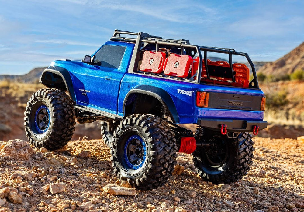 TRA82044-4BLUE Traxxas TRX-4 Sport - High Trail - Metallic Blue
