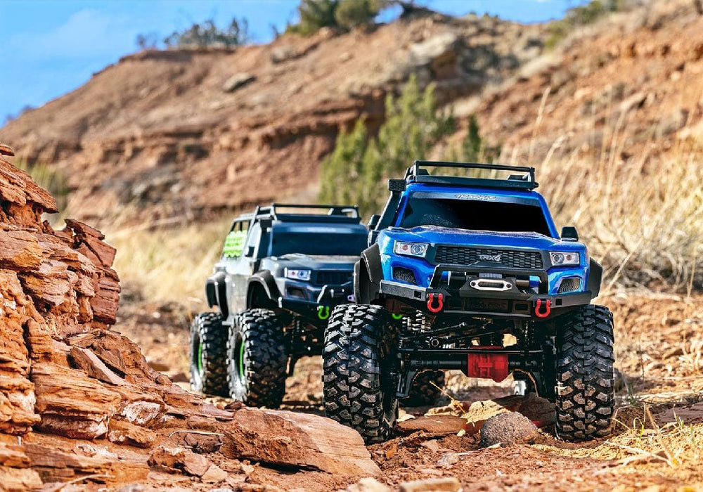 TRA82044-4BLUE Traxxas TRX-4 Sport - High Trail - Metallic Blue