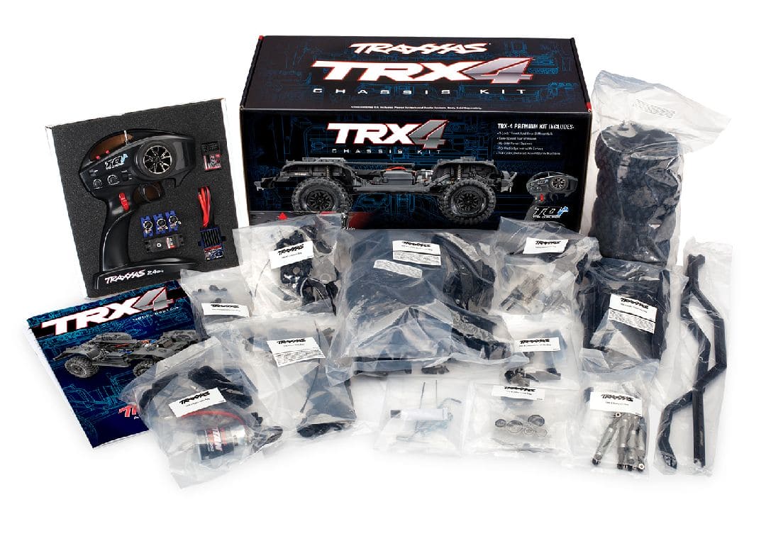TRA82216-4-R6 Traxxas 1/10 TRX-4 Unassembled 4wd Kit, Clipless Mountin
