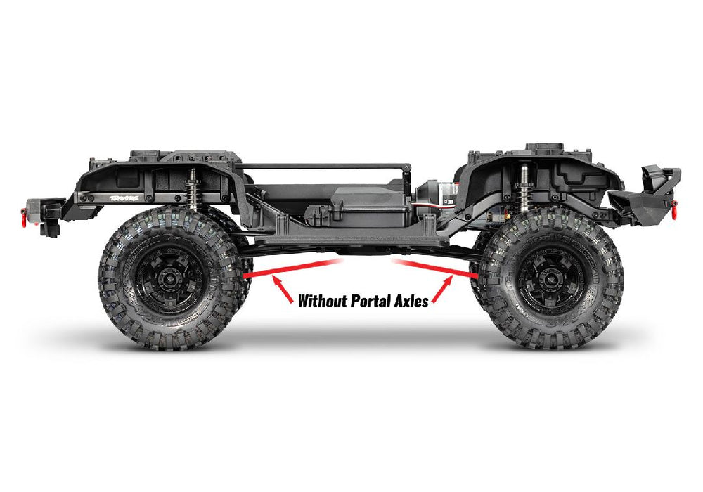 TRA82224-4GRAY Traxxas 1/10 TRX-4 Sport XL-5 4x4 RTD - Grey