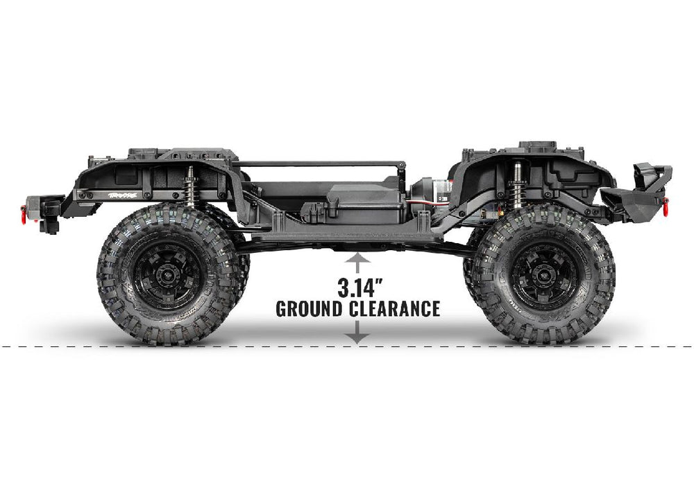 TRA82224-4GRAY Traxxas 1/10 TRX-4 Sport XL-5 4x4 RTD - Grey