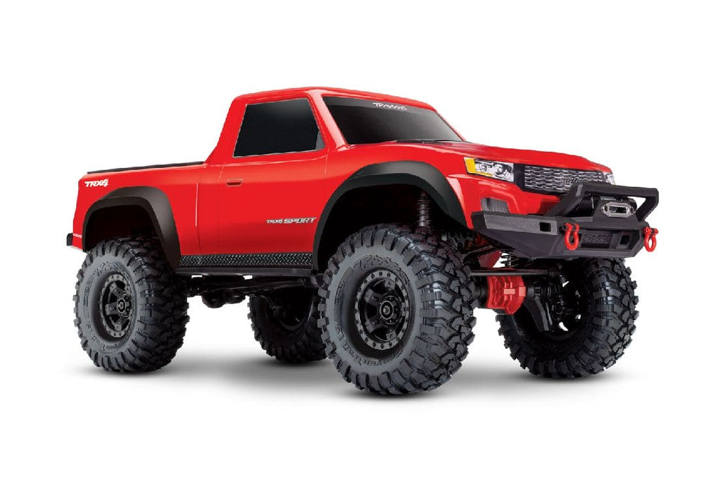 TRA82224-4RED Traxxas TRX-4 Sport, clipless body, no battery or charge