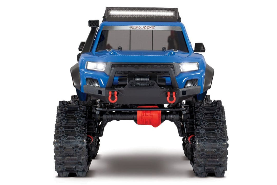 TRA82234-4BLUE Traxxas TRX-4 Clipless Body with Deep-Terrain Traxx 1/10 4X4 Truck - Blue **Sold Separately you will need tra2992 to run this truck**