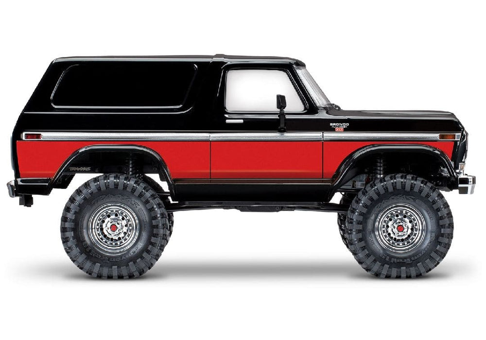 TRA82246-4RED Traxxas TRX-4 1979 Ford Bronco Clipless Body - Red *** YOU will need this part # TRA2992 to run this truck
