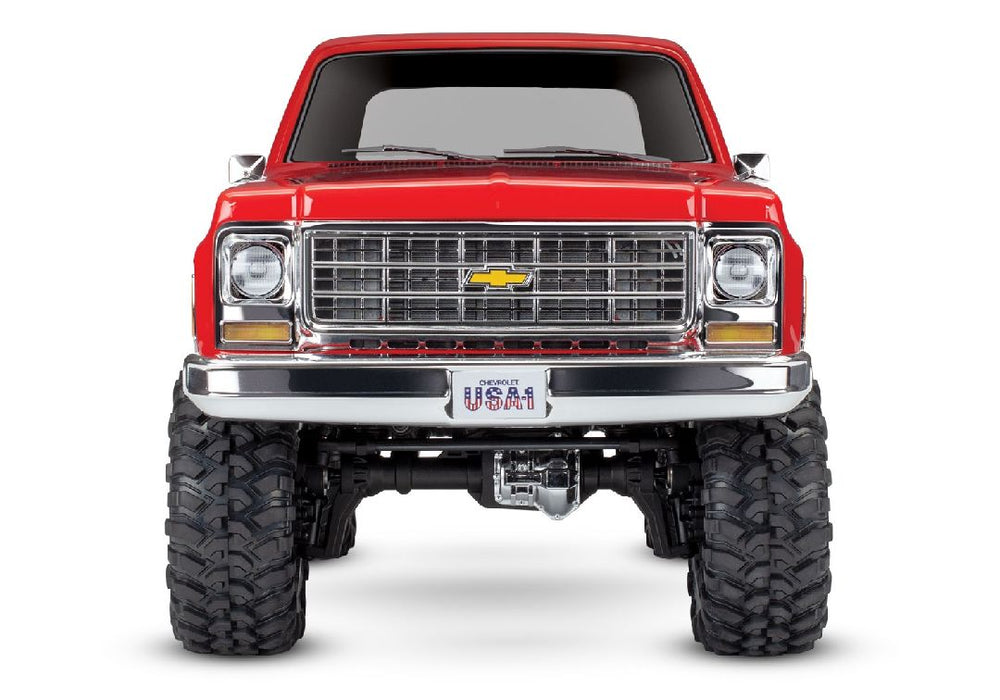 TRA82276-4RED Traxxas TRX-4 1979 Chevrolet Blazer Clipless Body - Red **YOU will need this part # TRA2992 to run this truck