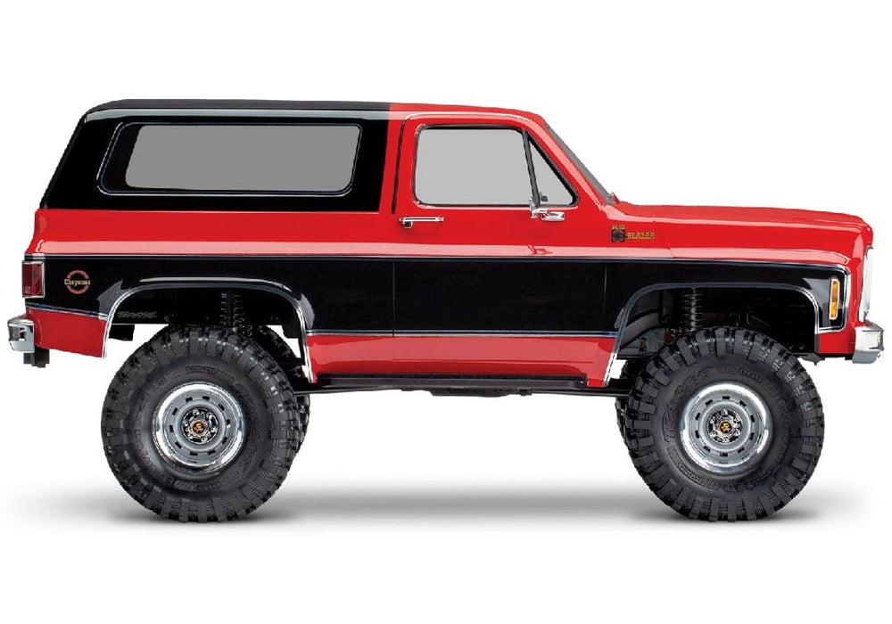 TRA82276-4RED Traxxas TRX-4 1979 Chevrolet Blazer Clipless Body - Red **YOU will need this part # TRA2992 to run this truck
