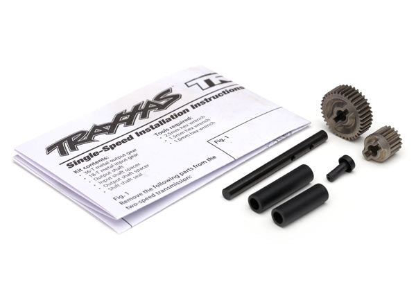 TRA8296 Traxxas Transmission gears, single speed, metal