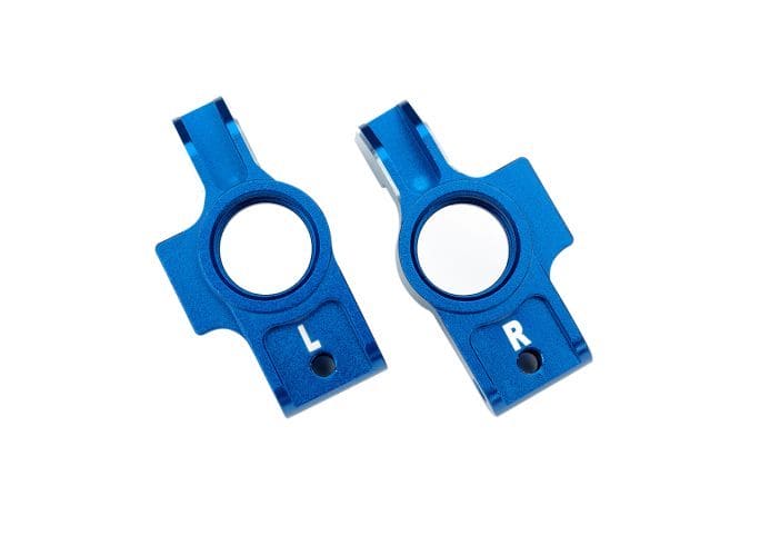 TRA8352X-BLUE Traxxas Stub Axle Carriers Aluminum Blue