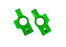 TRA8352X-GRN Traxxas Stub Axle Carriers Aluminum Green