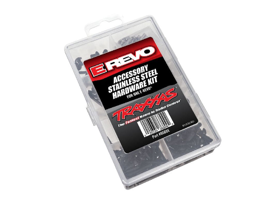 TRA8689X Traxxas Hardware Kit Stainless Steel E-Revo VXL