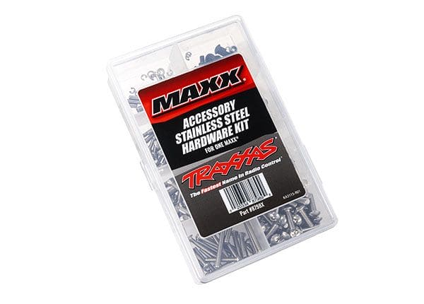 TRA8798X Traxxas Hardware Kit Stainless Steel Maxx