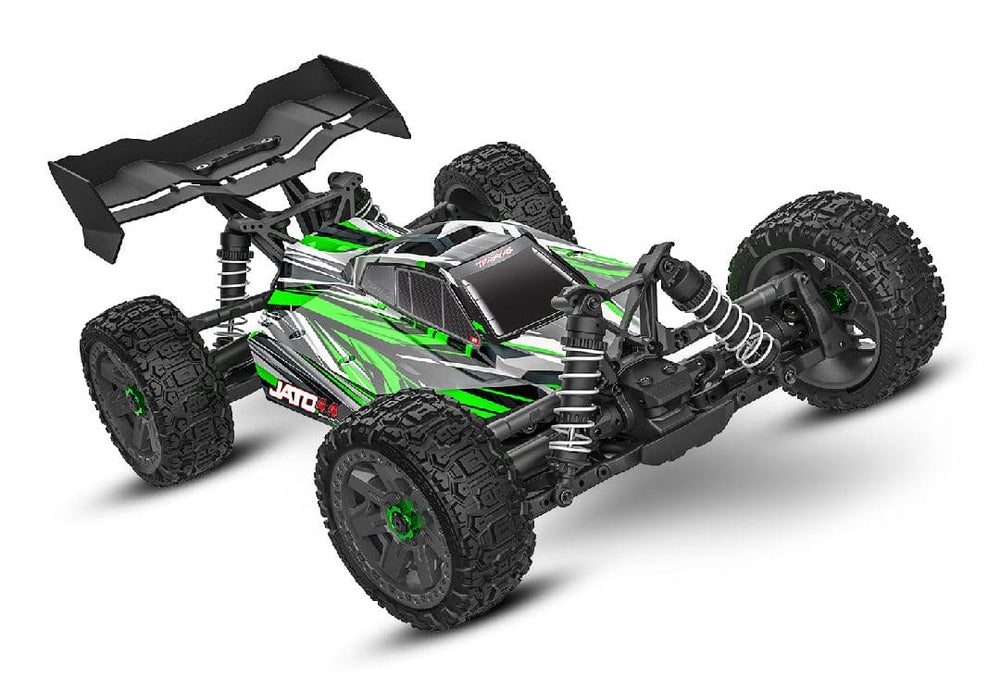 TRA90154-4GREEN Traxxas Jato 4x4 Brushless BL-2S with clipless body - Green**Free battery charger with the purchase of this truck. Please add TRA2827X and TRA2920 to your order  to get it free.** if you order from this promotion it is final sale