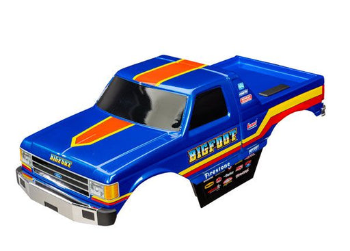 TRA9020-BLUE Traxxas Body, Bigfoot No. 8, blue(for clipless mounting)