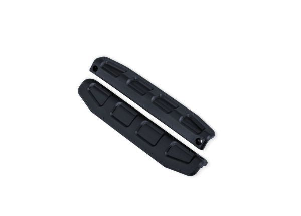 TRA9023-STGRY Traxxas Nerf Bars, Chassis - Steel Gray (2)