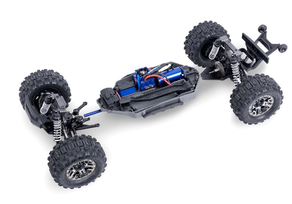TRA90376-4BLUE Traxxas Stampede VXL Brushless 1/10 4X4 Monster Truck - Blue **SOLD SEPARATELY AND REQUIRED ORDER PART # TRA2970-3S**