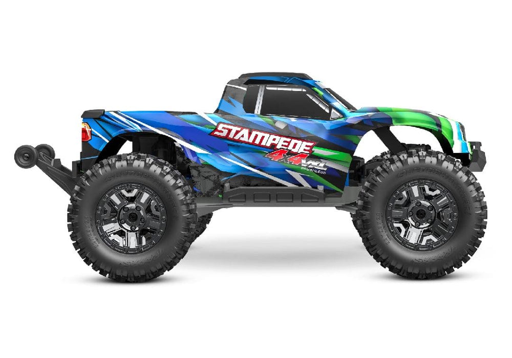 TRA90376-4GREEN Traxxas Stampede VXL Brushless 1/10 4X4 Monster Truck - Green **SOLD SEPARATELY AND REQUIRED ORDER PART # TRA2970-3S**