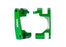 TRA9063-GRN Traxxas Caster blocks (c-hubs), 6061-T6 alum (green) left/right