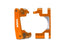 TRA9063-ORNG Traxxas Caster blocks (c-hubs) 6061-T6 alum (orange) left/right