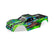 TRA9067-GRN Body, Maxx® Ultimate, green (painted, decals applied) (fits Maxx® with extended chassis (352mm wheelbase)