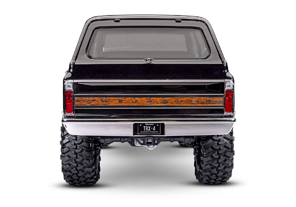 TRA91076-4BLACK Traxxas 1/10 TRX-4 1972 Chevrolet Blazer 4WD RTR - Black YOU will need this part # TRA2992 to run this