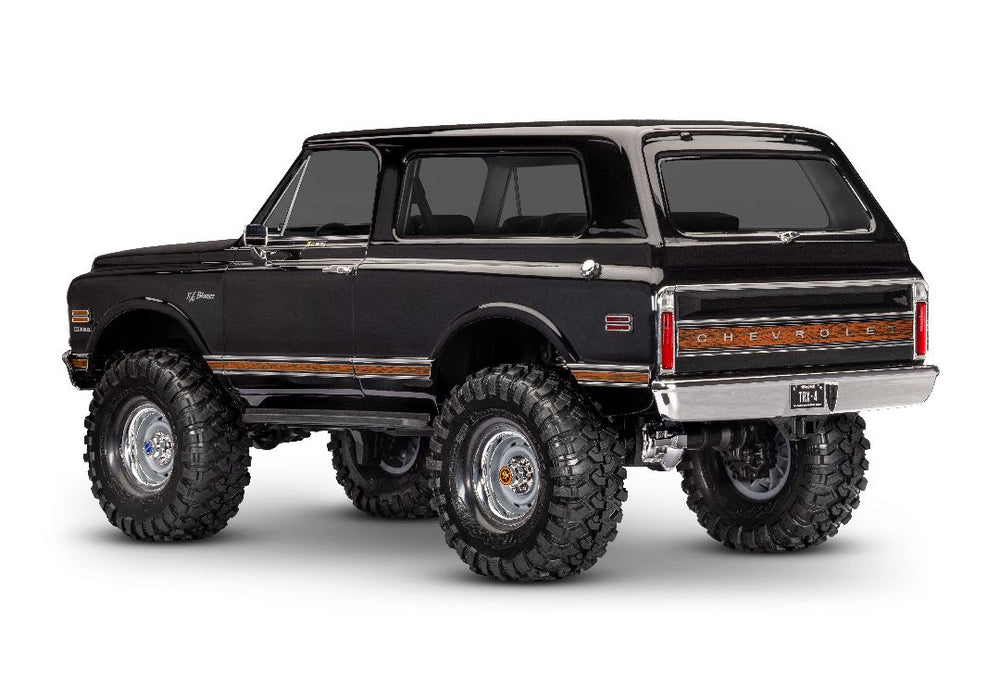 TRA91076-4BLACK Traxxas 1/10 TRX-4 1972 Chevrolet Blazer 4WD RTR - Black YOU will need this part # TRA2992 to run this