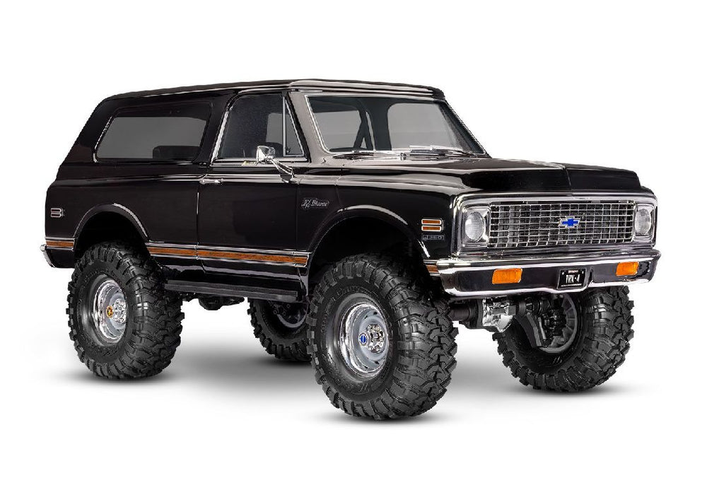TRA91076-4BLACK Traxxas 1/10 TRX-4 1972 Chevrolet Blazer 4WD RTR - Black YOU will need this part # TRA2992 to run this