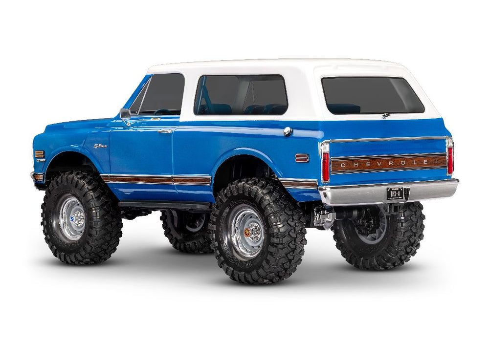 TRA91076-4BLUE Traxxas 1/10 TRX-4 1972 Chevrolet Blazer 4WD RTR - Blue YOU will need this part # TRA2992 to run this