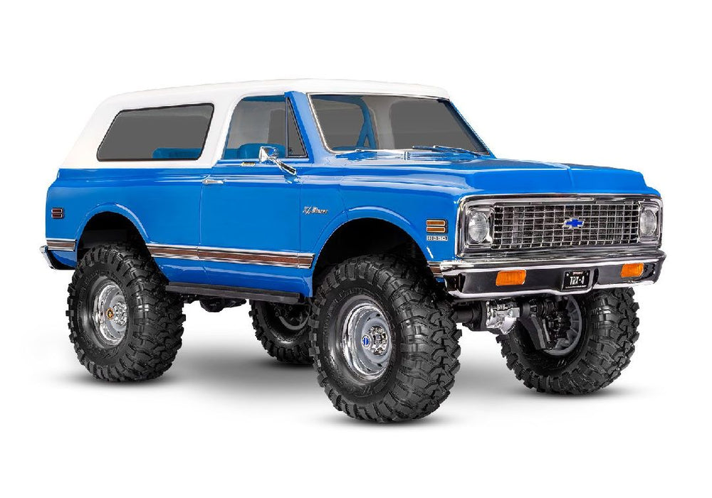 TRA91076-4BLUE Traxxas 1/10 TRX-4 1972 Chevrolet Blazer 4WD RTR - Blue YOU will need this part # TRA2992 to run this