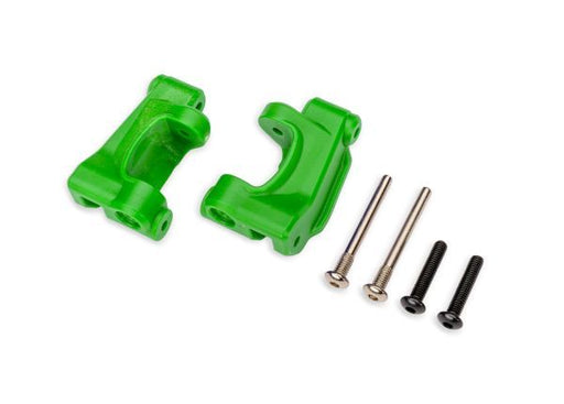 TRA9136X-GRN Traxxas Caster blocks (C-Hubs), Extreme Heavy Duty - Green